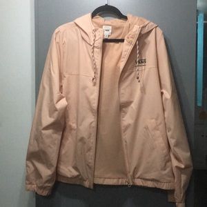 Peach vans rain jacket